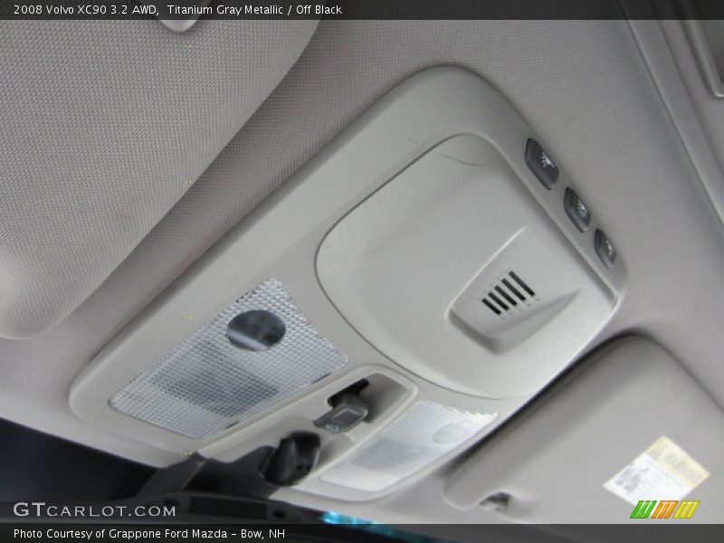 Titanium Gray Metallic / Off Black 2008 Volvo XC90 3.2 AWD