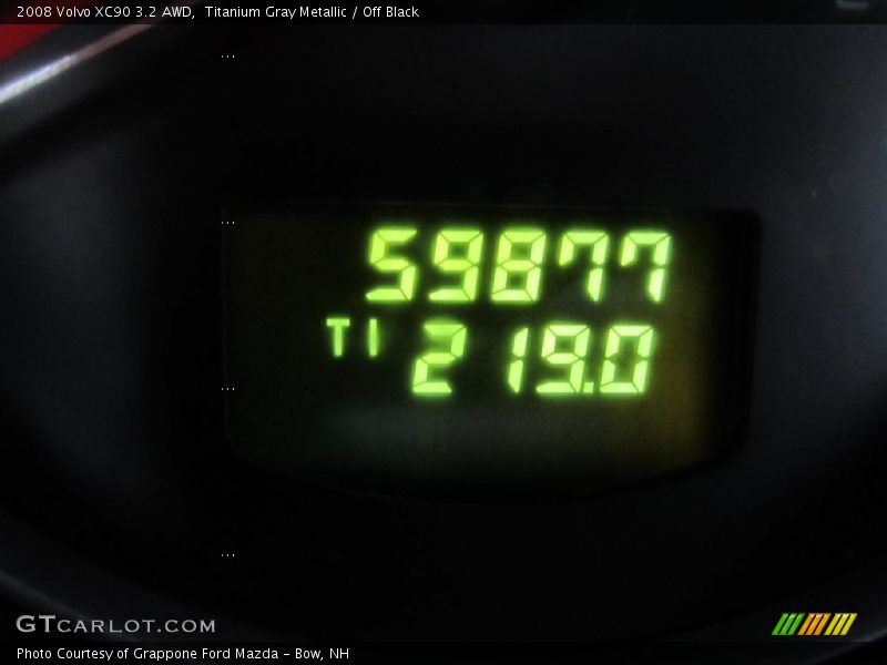 Titanium Gray Metallic / Off Black 2008 Volvo XC90 3.2 AWD