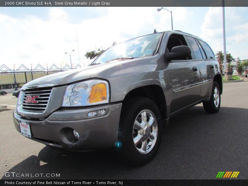 Steel Grey Metallic / Light Gray 2006 GMC Envoy SLE 4x4