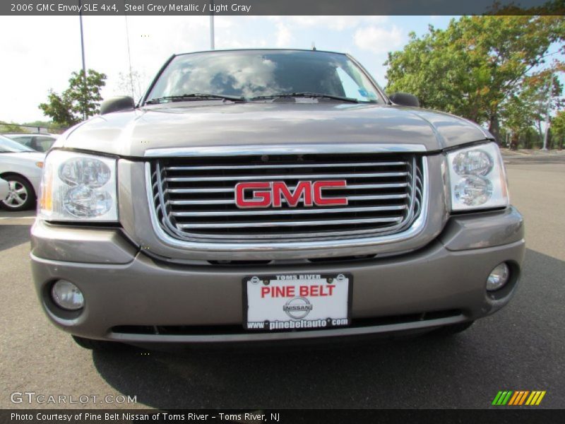 Steel Grey Metallic / Light Gray 2006 GMC Envoy SLE 4x4
