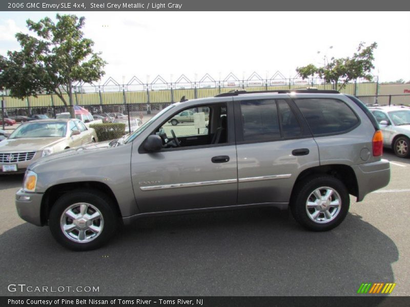 Steel Grey Metallic / Light Gray 2006 GMC Envoy SLE 4x4