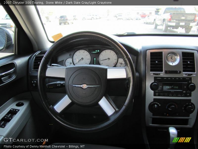 Stone White / Dark Slate Gray/Light Graystone 2007 Chrysler 300 Touring