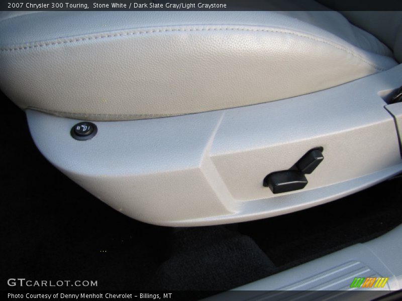 Stone White / Dark Slate Gray/Light Graystone 2007 Chrysler 300 Touring