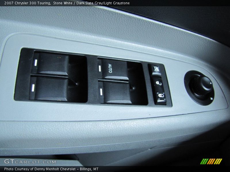 Stone White / Dark Slate Gray/Light Graystone 2007 Chrysler 300 Touring