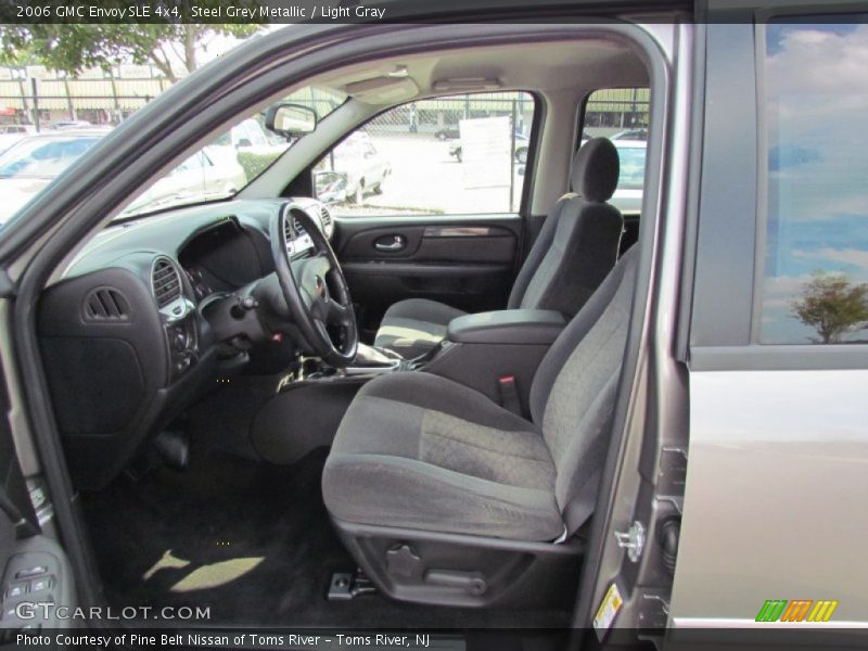 Steel Grey Metallic / Light Gray 2006 GMC Envoy SLE 4x4