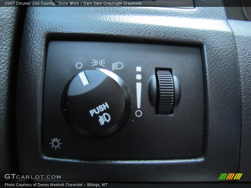 Stone White / Dark Slate Gray/Light Graystone 2007 Chrysler 300 Touring