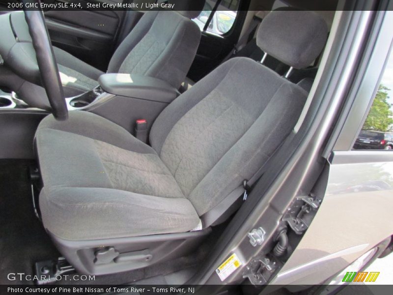 Steel Grey Metallic / Light Gray 2006 GMC Envoy SLE 4x4