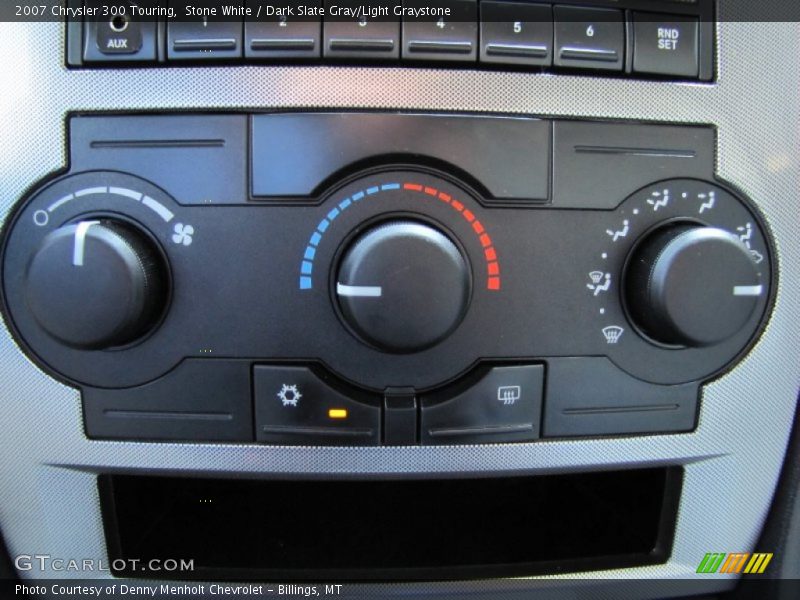 Stone White / Dark Slate Gray/Light Graystone 2007 Chrysler 300 Touring