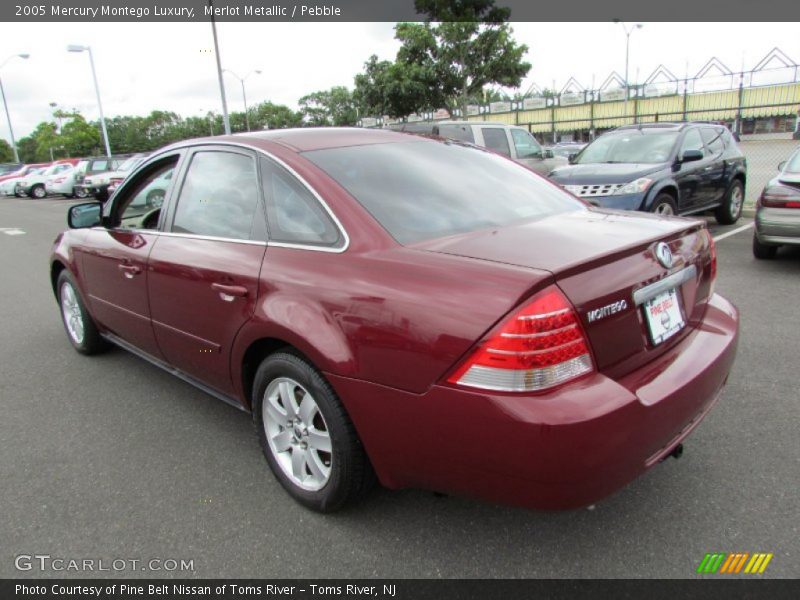 Merlot Metallic / Pebble 2005 Mercury Montego Luxury