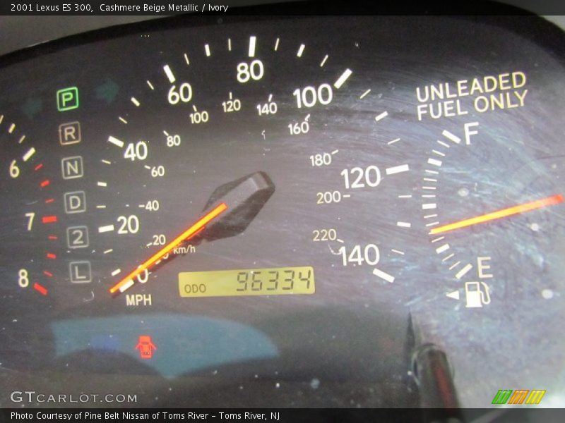 Cashmere Beige Metallic / Ivory 2001 Lexus ES 300