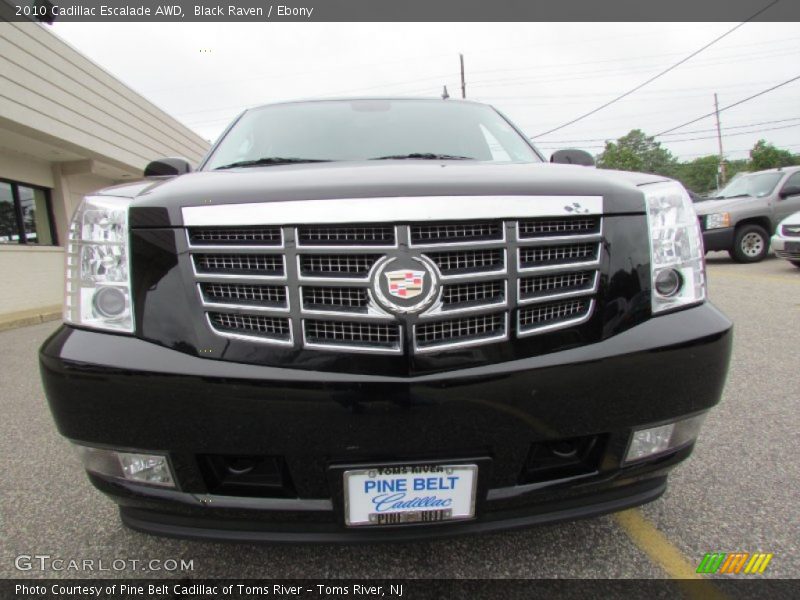 Black Raven / Ebony 2010 Cadillac Escalade AWD