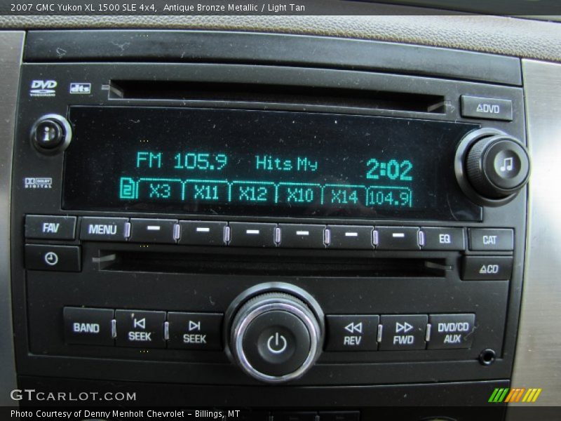 Antique Bronze Metallic / Light Tan 2007 GMC Yukon XL 1500 SLE 4x4