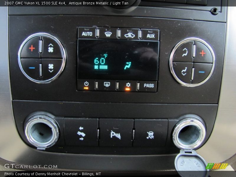 Antique Bronze Metallic / Light Tan 2007 GMC Yukon XL 1500 SLE 4x4