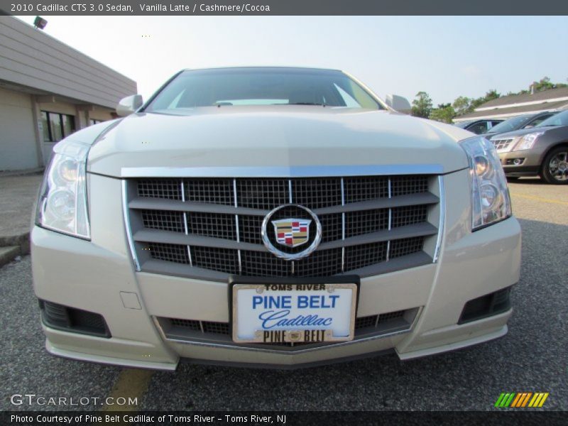 Vanilla Latte / Cashmere/Cocoa 2010 Cadillac CTS 3.0 Sedan