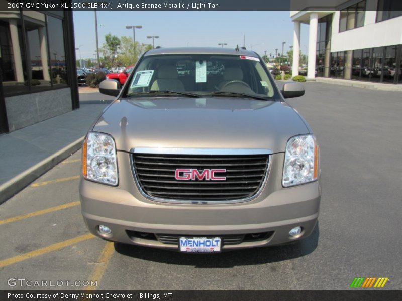 Antique Bronze Metallic / Light Tan 2007 GMC Yukon XL 1500 SLE 4x4