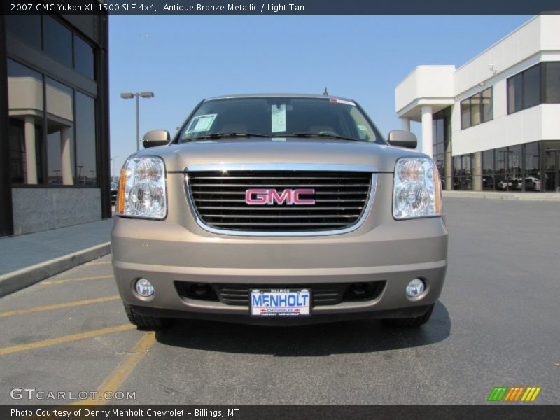 Antique Bronze Metallic / Light Tan 2007 GMC Yukon XL 1500 SLE 4x4