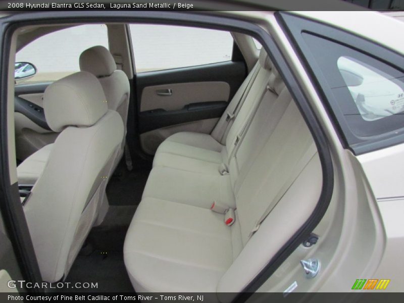 Laguna Sand Metallic / Beige 2008 Hyundai Elantra GLS Sedan