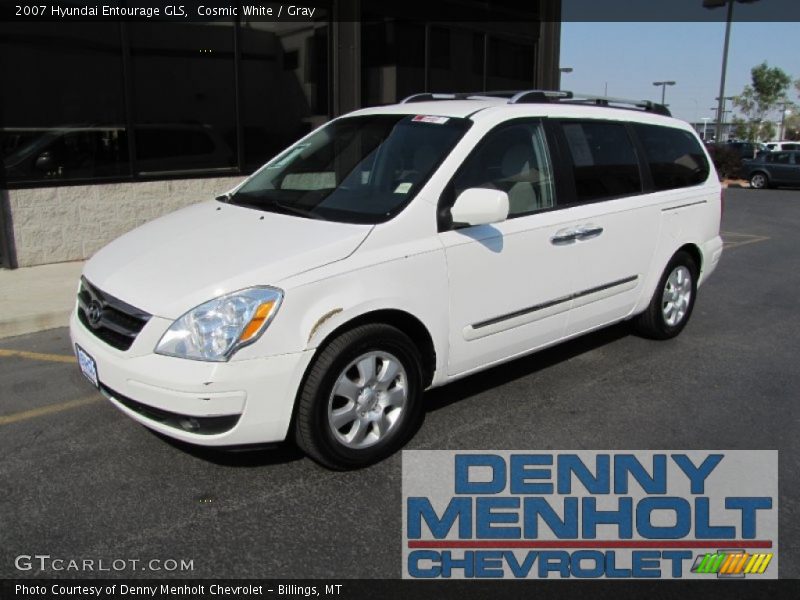 Cosmic White / Gray 2007 Hyundai Entourage GLS