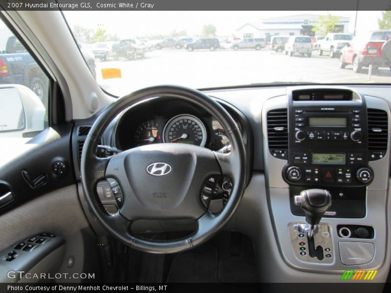 Cosmic White / Gray 2007 Hyundai Entourage GLS