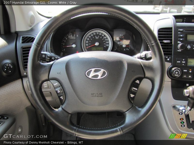 Cosmic White / Gray 2007 Hyundai Entourage GLS
