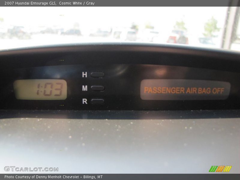 Cosmic White / Gray 2007 Hyundai Entourage GLS