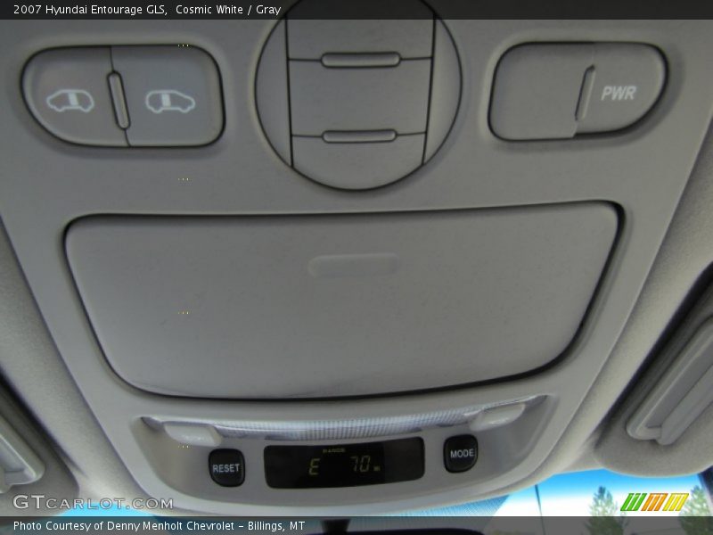 Cosmic White / Gray 2007 Hyundai Entourage GLS