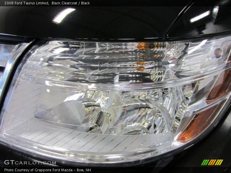 Black Clearcoat / Black 2008 Ford Taurus Limited