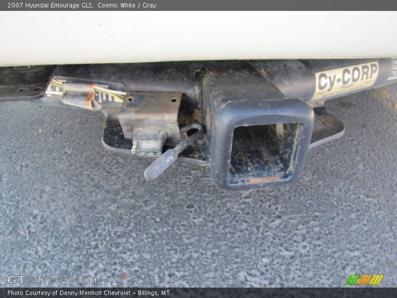 Cosmic White / Gray 2007 Hyundai Entourage GLS