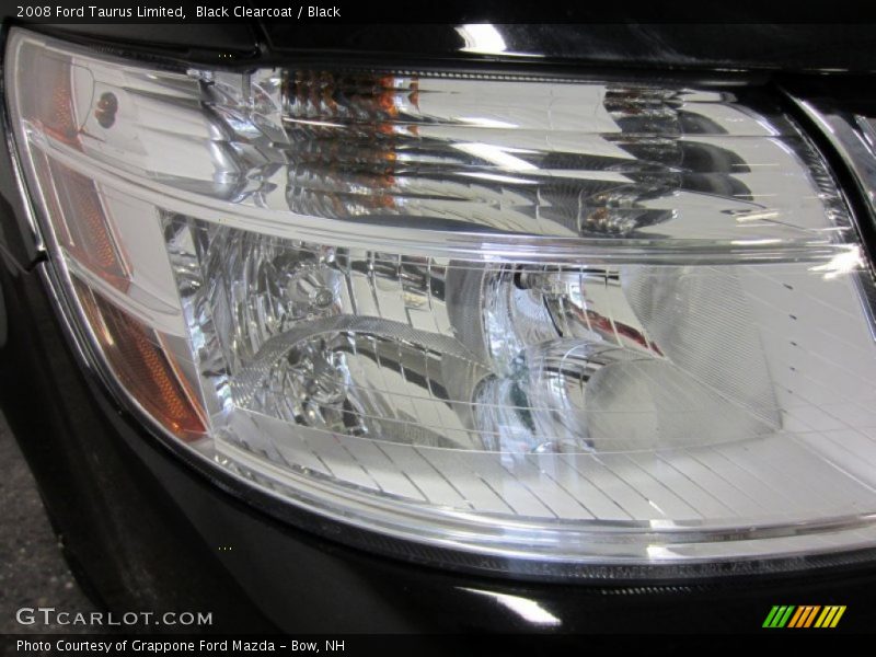 Black Clearcoat / Black 2008 Ford Taurus Limited