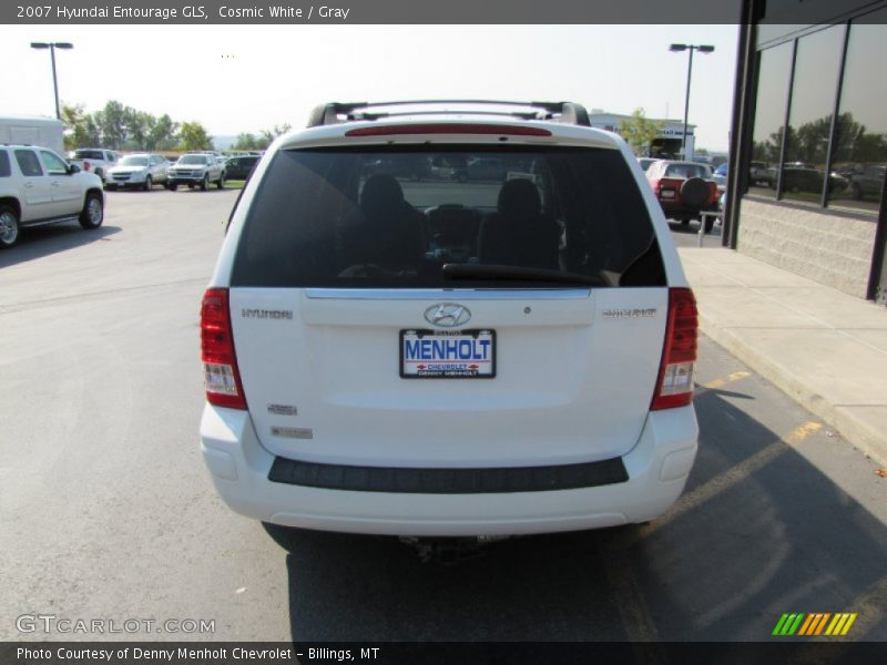 Cosmic White / Gray 2007 Hyundai Entourage GLS