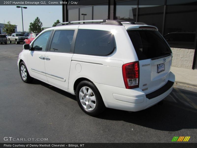 Cosmic White / Gray 2007 Hyundai Entourage GLS