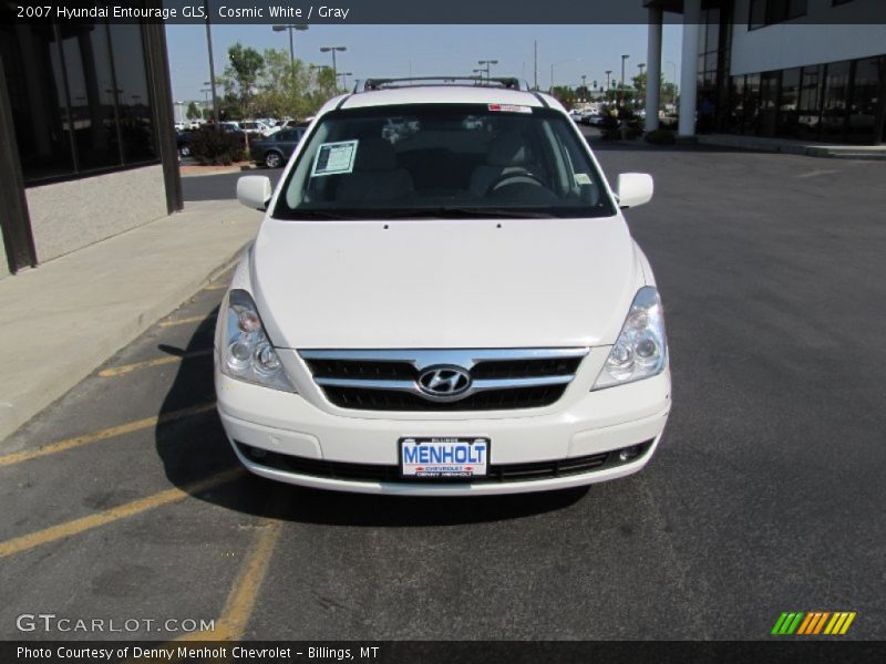 Cosmic White / Gray 2007 Hyundai Entourage GLS