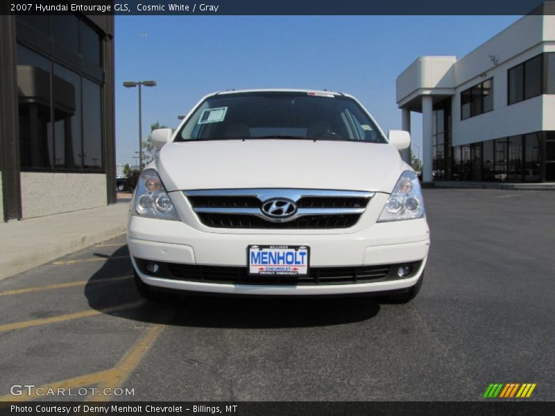 Cosmic White / Gray 2007 Hyundai Entourage GLS