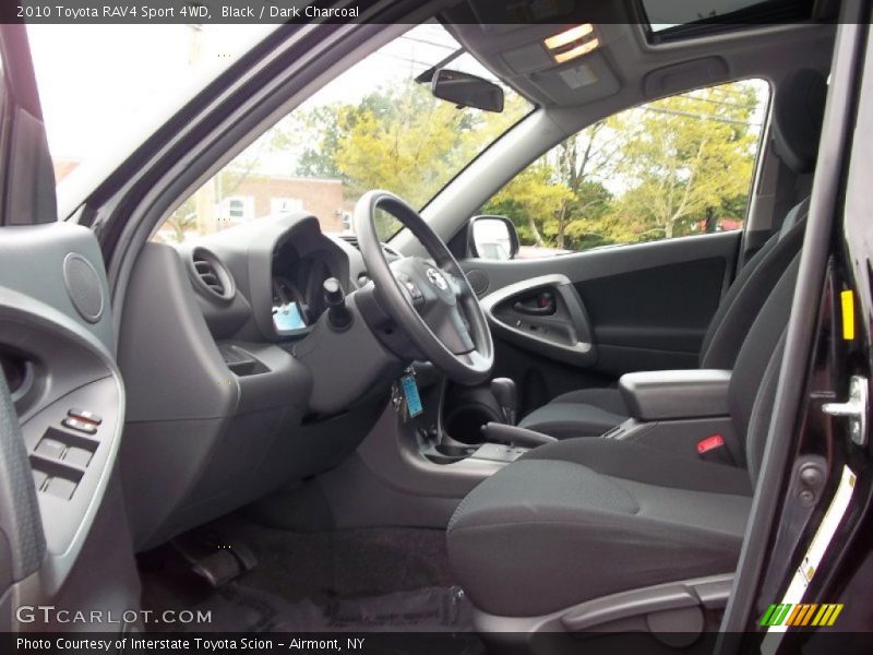 Black / Dark Charcoal 2010 Toyota RAV4 Sport 4WD