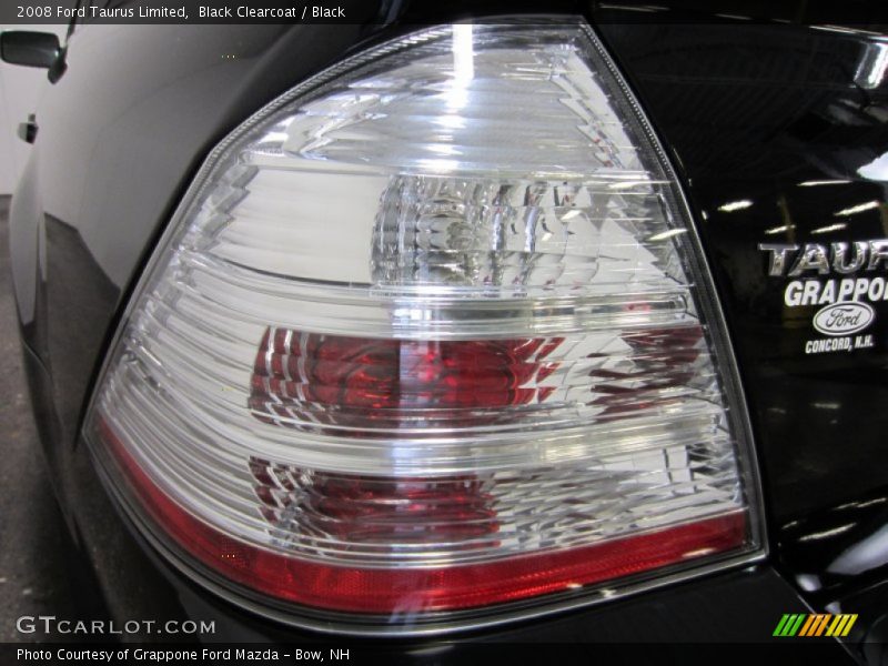 Black Clearcoat / Black 2008 Ford Taurus Limited