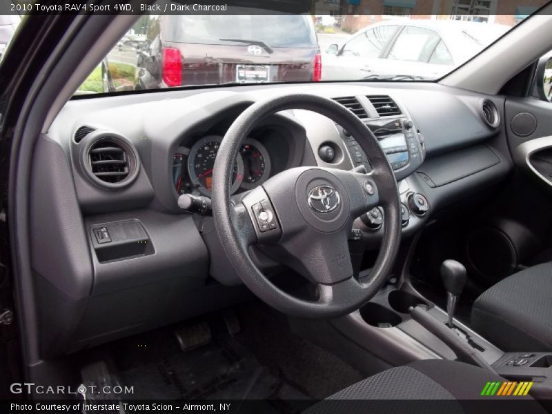 Black / Dark Charcoal 2010 Toyota RAV4 Sport 4WD