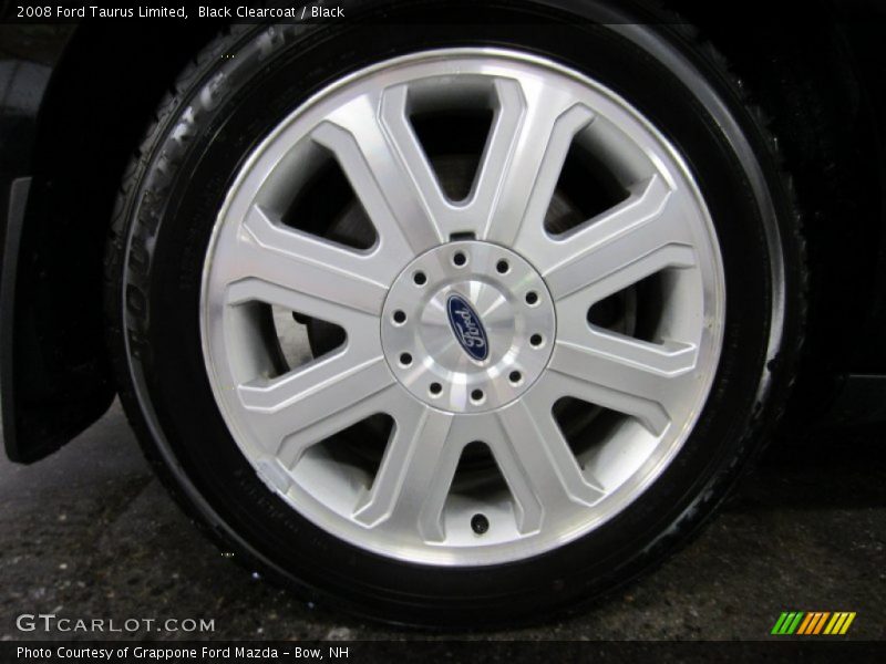 Black Clearcoat / Black 2008 Ford Taurus Limited