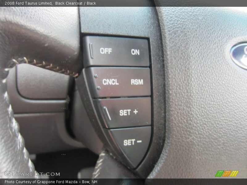 Black Clearcoat / Black 2008 Ford Taurus Limited