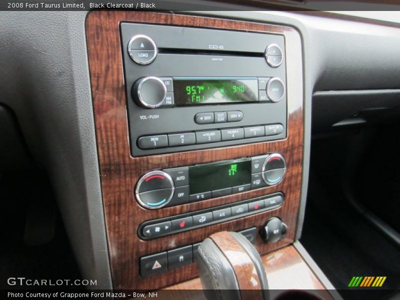 Black Clearcoat / Black 2008 Ford Taurus Limited