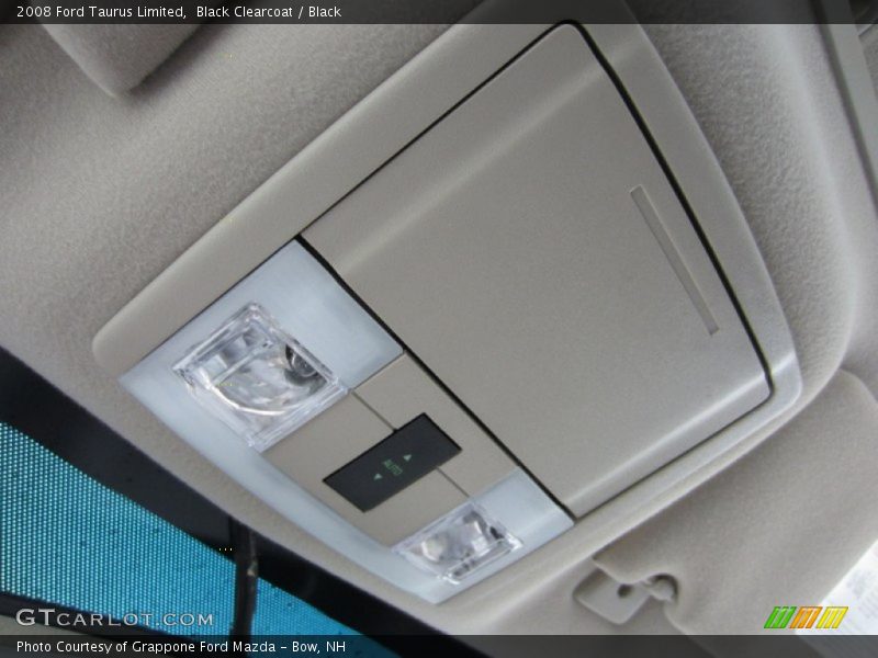 Black Clearcoat / Black 2008 Ford Taurus Limited