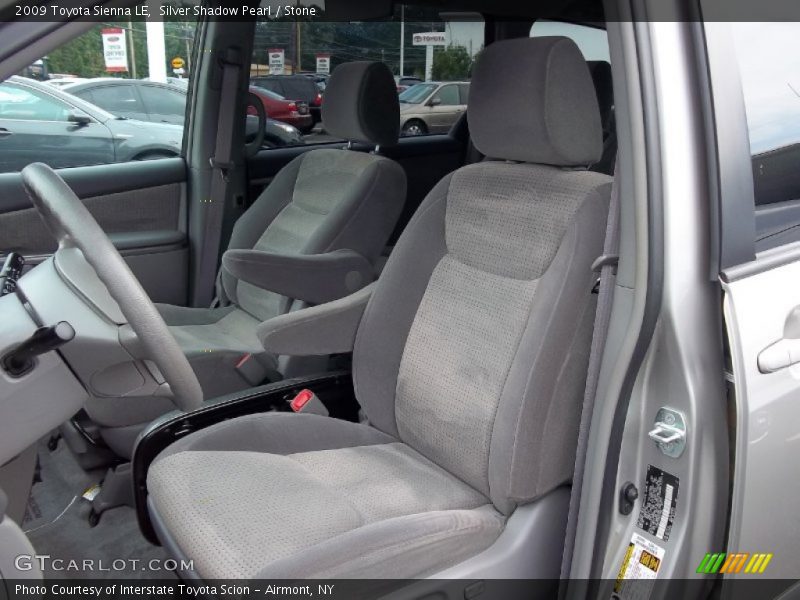 Silver Shadow Pearl / Stone 2009 Toyota Sienna LE