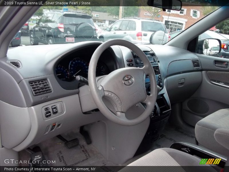 Silver Shadow Pearl / Stone 2009 Toyota Sienna LE