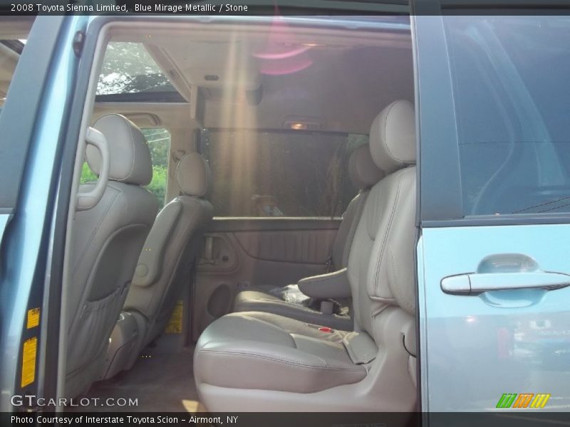 Blue Mirage Metallic / Stone 2008 Toyota Sienna Limited