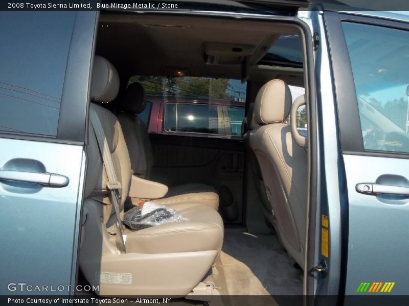 Blue Mirage Metallic / Stone 2008 Toyota Sienna Limited