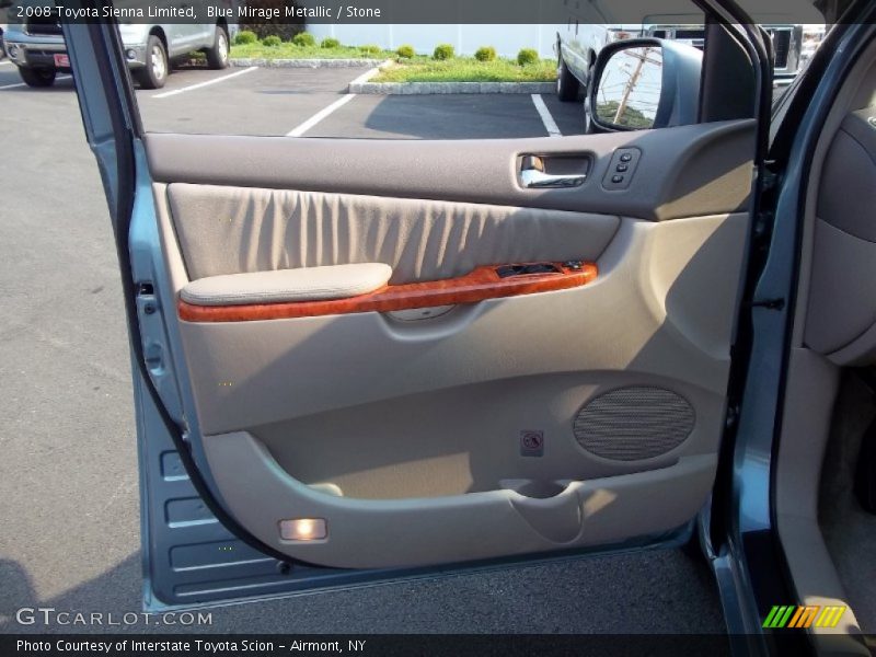 Blue Mirage Metallic / Stone 2008 Toyota Sienna Limited