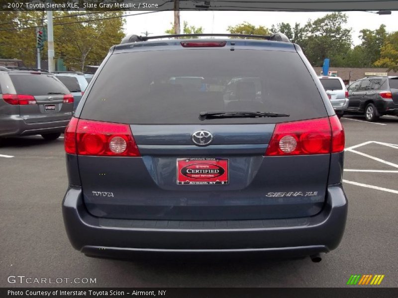 Slate Gray Metallic / Stone 2007 Toyota Sienna XLE