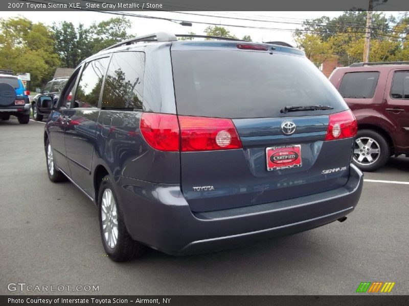 Slate Gray Metallic / Stone 2007 Toyota Sienna XLE