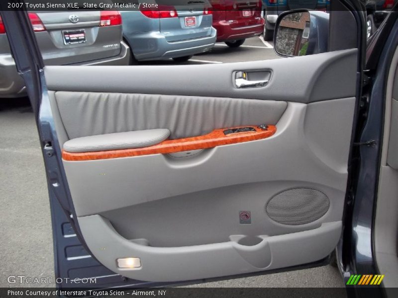 Slate Gray Metallic / Stone 2007 Toyota Sienna XLE