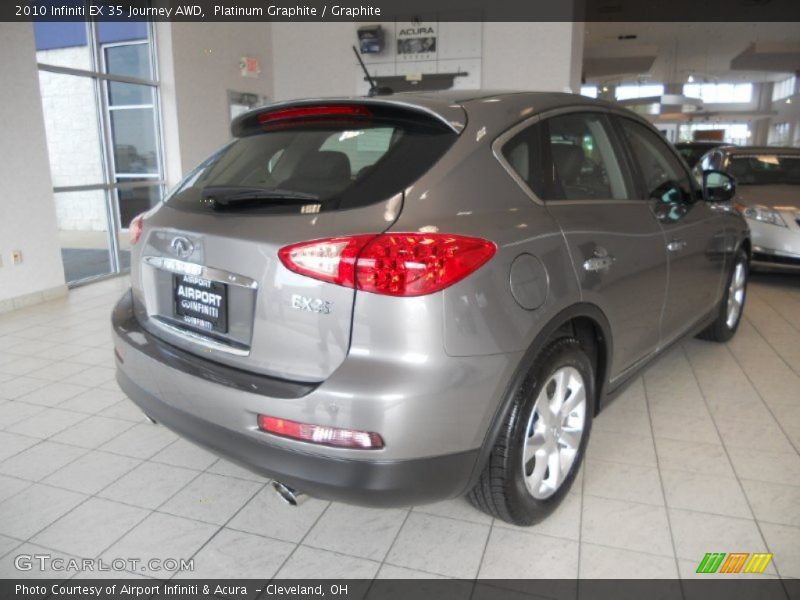 Platinum Graphite / Graphite 2010 Infiniti EX 35 Journey AWD