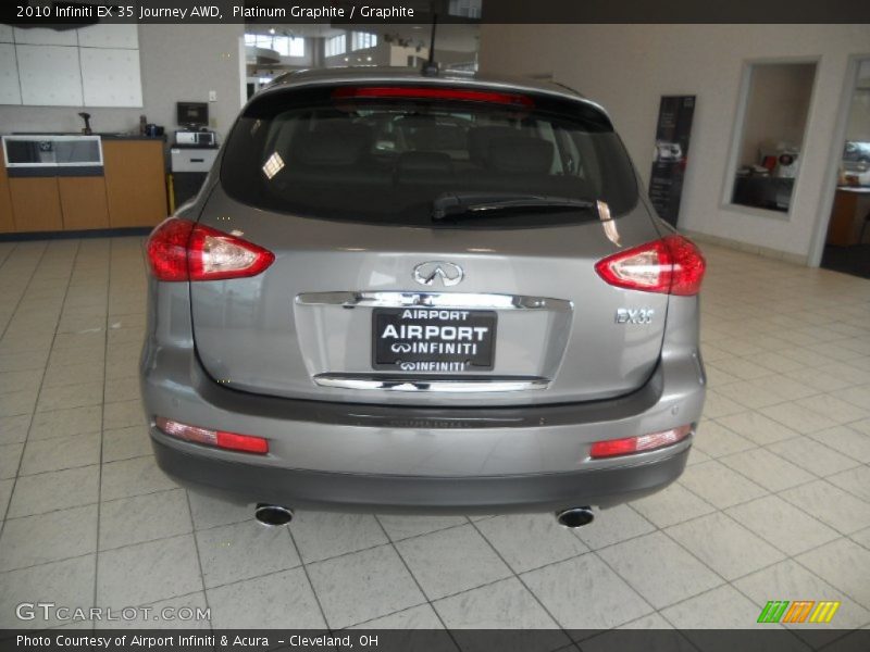 Platinum Graphite / Graphite 2010 Infiniti EX 35 Journey AWD